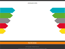 Tablet Screenshot of clickaici.info